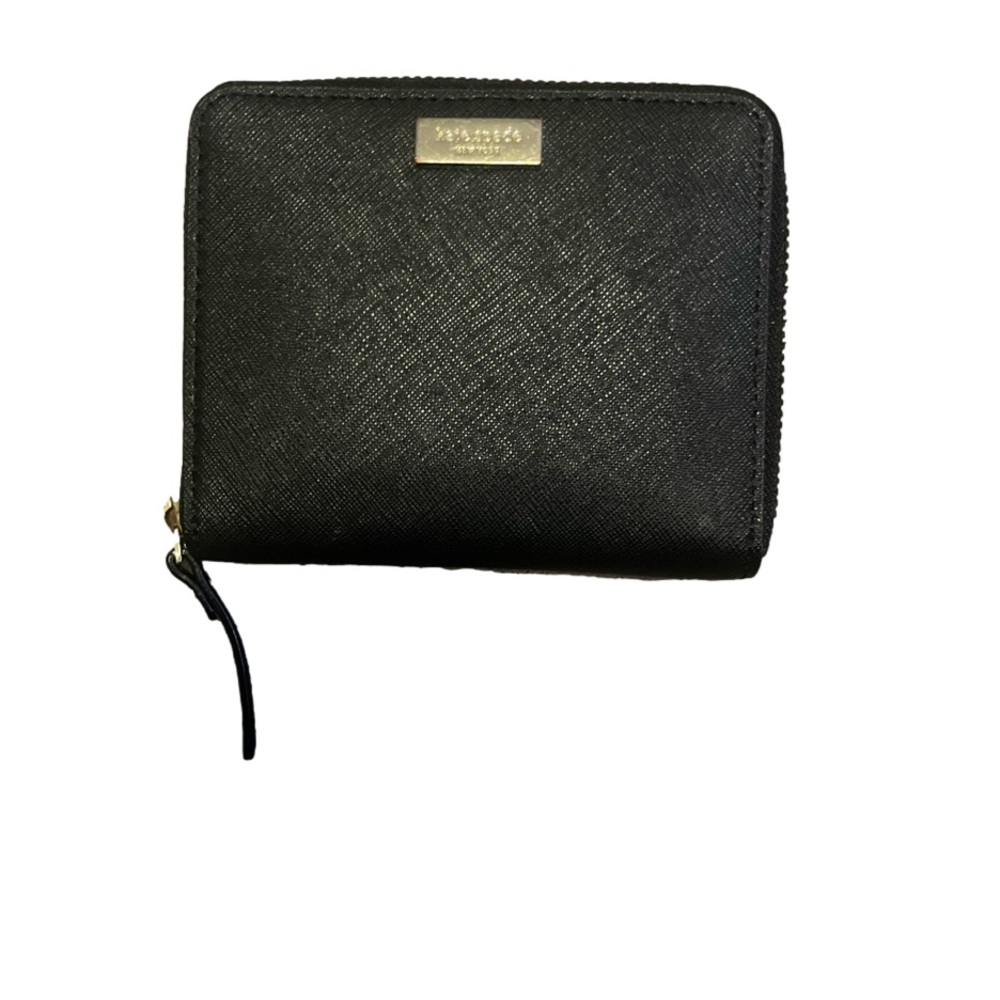 Kate Spade Darci Leather Wallet (Black) - Picture 1 of 6